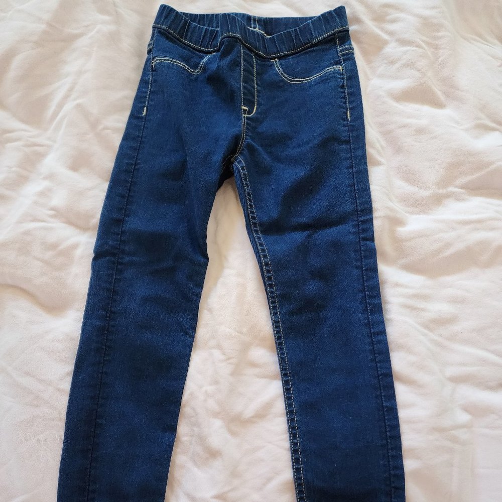H&M Girls Skinny Jean Leggings Size 6/7